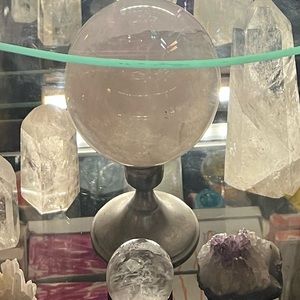 Crystal Ball 2300 Grams Quartz Sphere. Natural Stone. New. Divination. Gypsy.